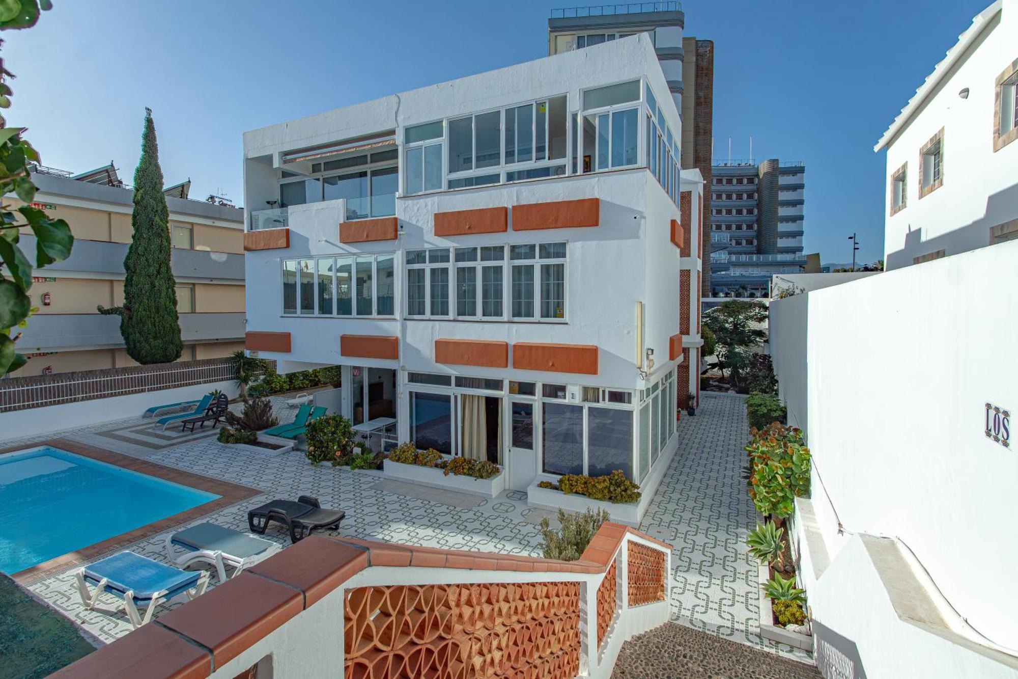 Apartamento Con Terraza Y Piscina En Playa Del Ing Плайя-дель-Інглес Екстер'єр фото
