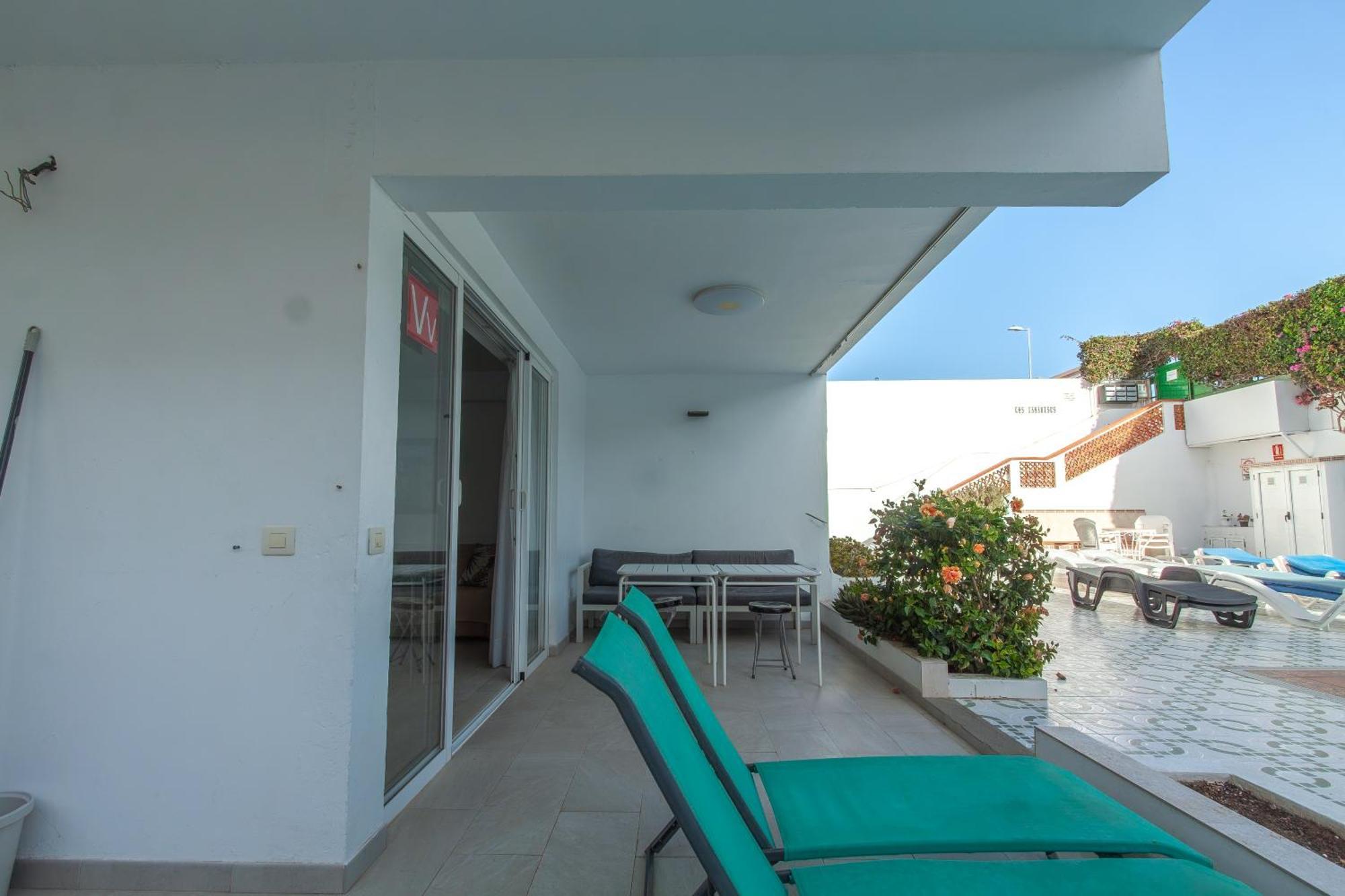 Apartamento Con Terraza Y Piscina En Playa Del Ing Плайя-дель-Інглес Екстер'єр фото