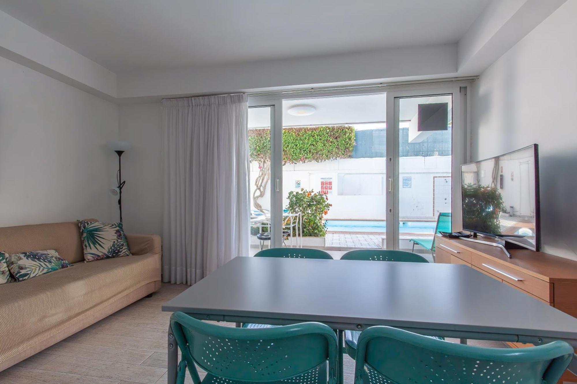Apartamento Con Terraza Y Piscina En Playa Del Ing Плайя-дель-Інглес Екстер'єр фото